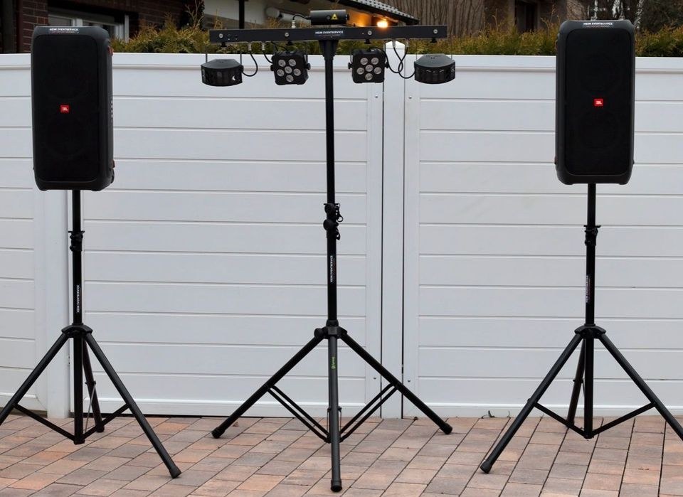 Musikanlage Partyanlage JBL Partybeleuchtung mieten – 3