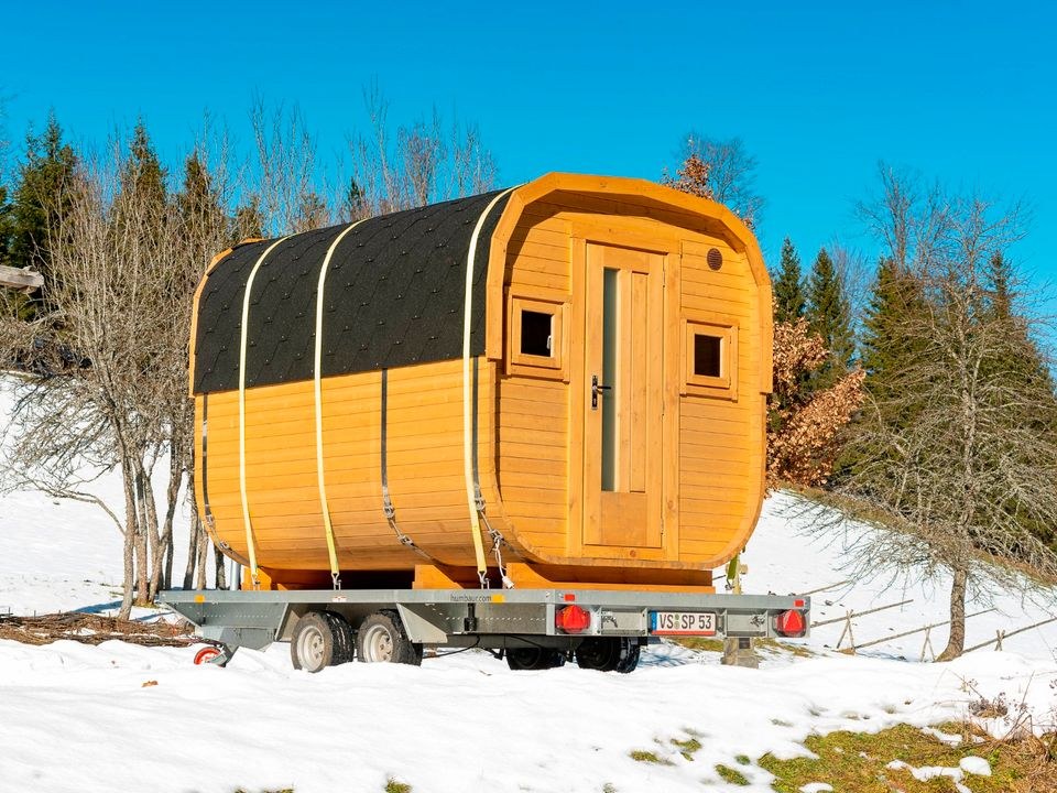 Gutschein Fasssauna mobile Saunafass mieten in Villingen-Schwenningen – 4