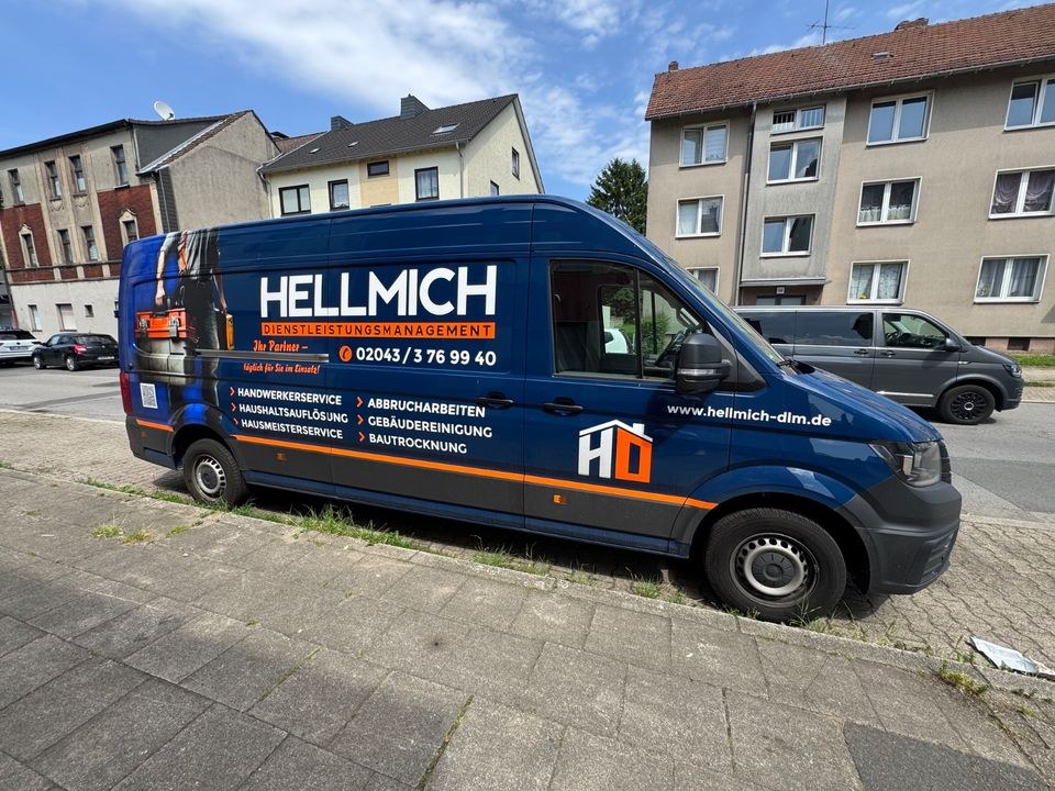 VW Crafter Transporter inkl Fahrer mieten in Gladbeck