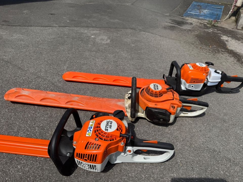 STIHL HS 45 Heckenschere Benzin Heckenschneider mieten in Gladbeck – 2