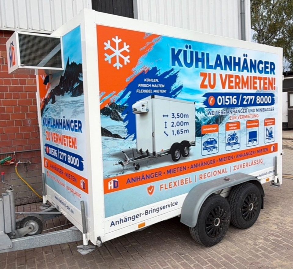 Kühlanhänger Catering Firma mieten in Gladbeck – für Fest & Markt