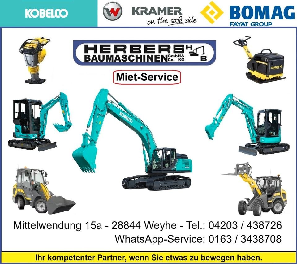 Rüttler Bomag BPR 25 50D 155kg mieten bei Herbers Baumaschinen – 4