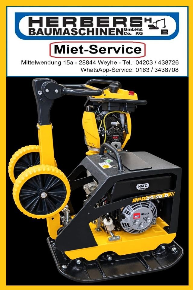 Rüttler Bomag BPR 25 50D 155kg mieten bei Herbers Baumaschinen – 3