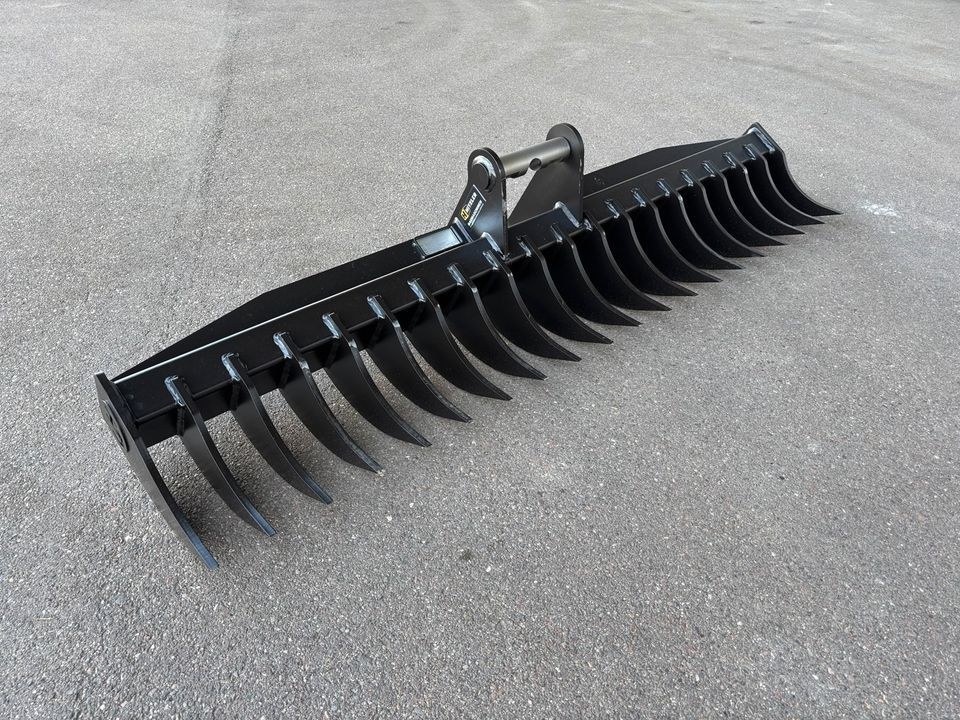 Baggerrechen 175 cm MS03 Symlock Minibagger 2,5 mieten in Bibertal – 3