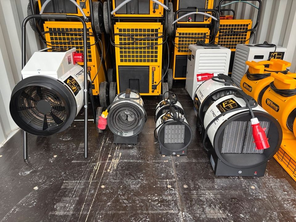 Elektro Heizlüfter Bauheizer Heizkanone 3 kW 9 mieten in Bibertal – 4