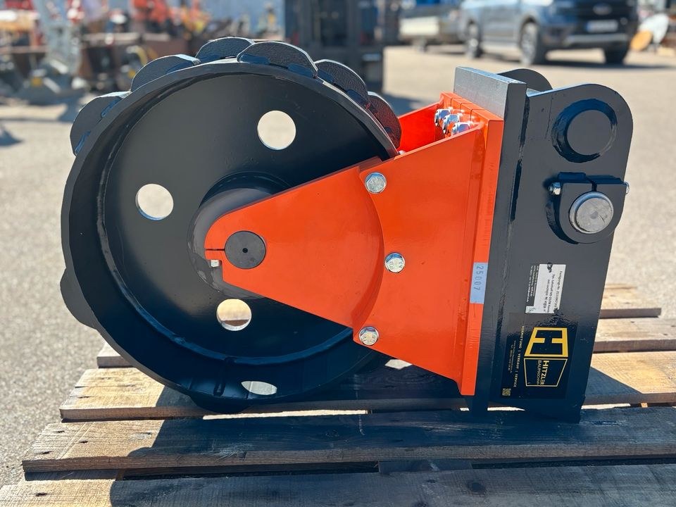 Verdichterrad 25 cm 200 kg 1,5 8 to mieten bei Hitzler Baumaschinen – 2