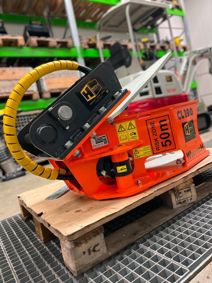 WESTTECH CL190 Baumschere Fällgreifer MS03 MS08 mieten in Bibertal – 2