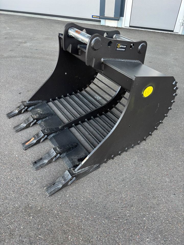 Sieblöffel K4S 100 cm MS08 Symlock 12 t mieten in Bibertal – 3