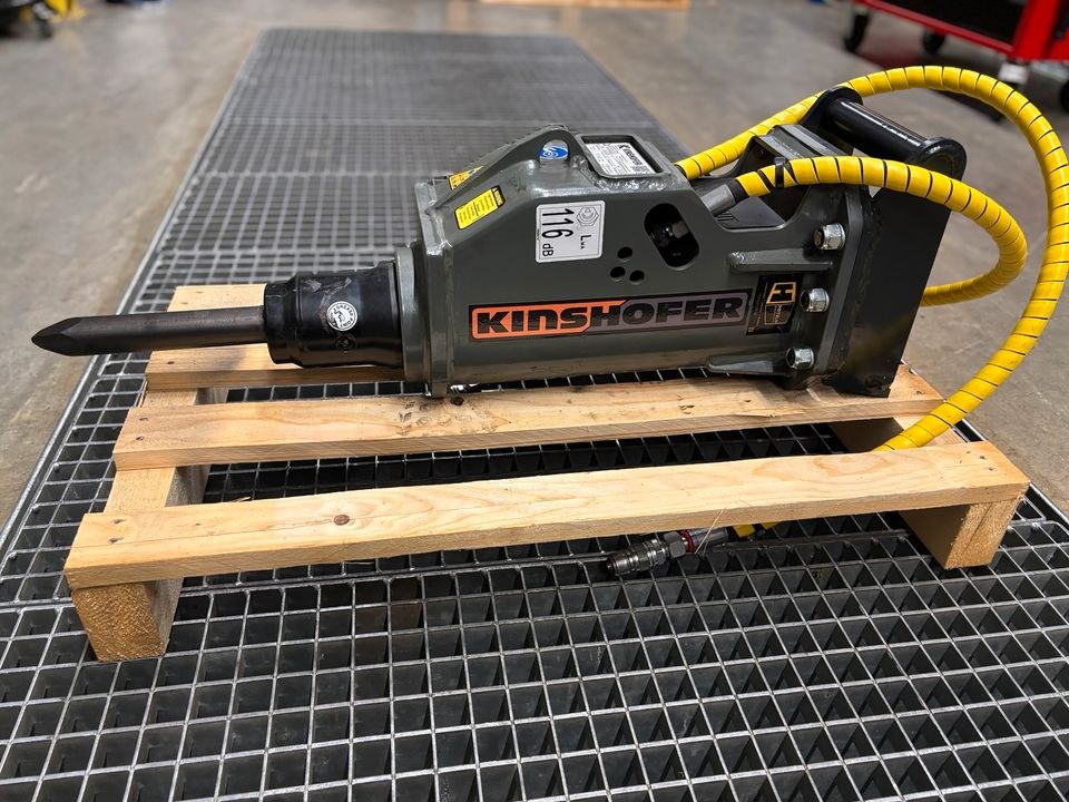 Kinshofer KSB 1 70 kg Hydraulikhammer MS01 mieten in Bibertal
