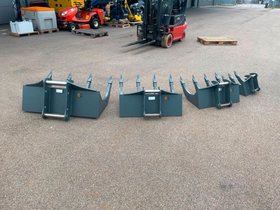 Roderechen 50 cm MS01 Symlock Minibagger 2 to mieten in Bibertal – 4