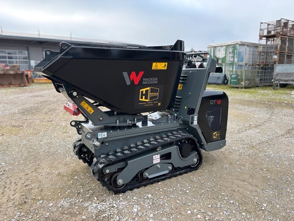 Wacker Neuson DT12 Minidumper Kettendumper mieten in Bibertal