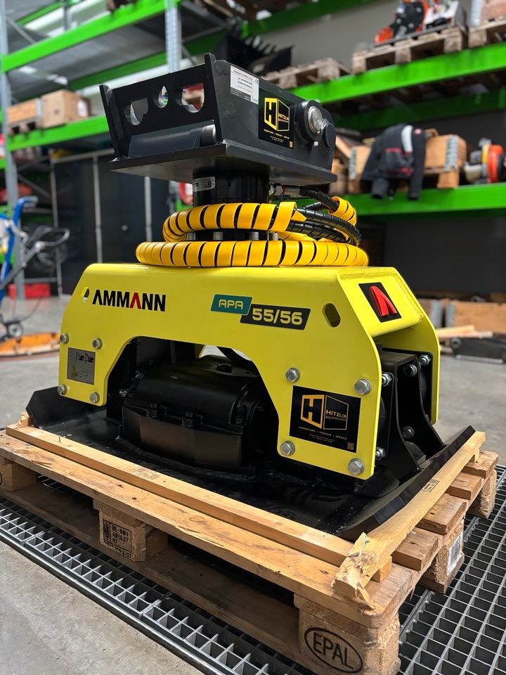 Anbauverdichter 2 12 to Minibagger Bagger MS03 mieten in Bibertal – 3