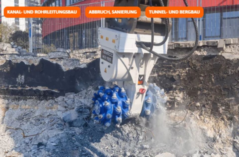 KEMROC Frästechnik Felsfräse Betonfräse mieten in Bibertal – 3