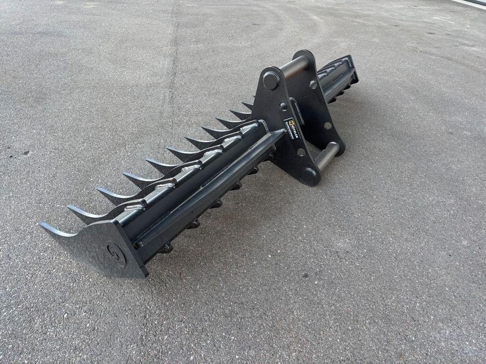Baggerrechen 200 cm MS08 Symlock Minibagger 12 t mieten in Bibertal – 2