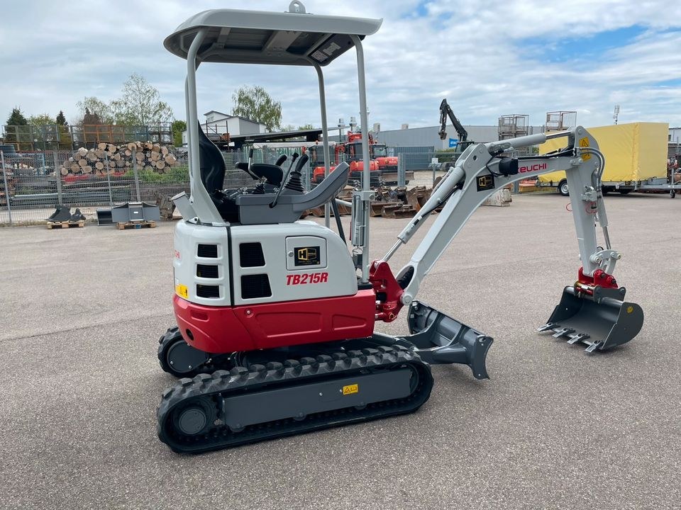 Takeuchi TB215 R MS01 1,6 to Kurzheck Minibagger mieten in Bibertal – 3