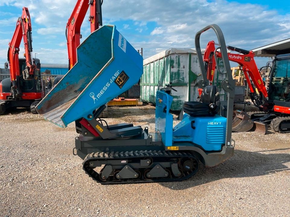 Messersi TC150d Kettendumper Wacker DT15 Dreh mieten in Bibertal