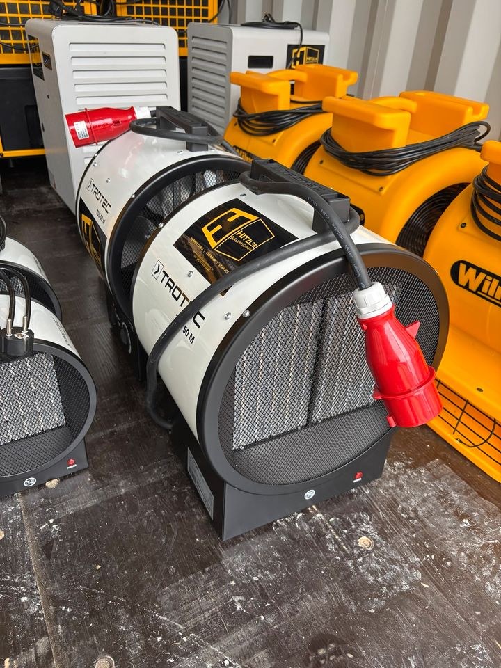 Elektro Heizlüfter Bauheizer Heizkanone 3 kW 9 mieten in Bibertal – 2