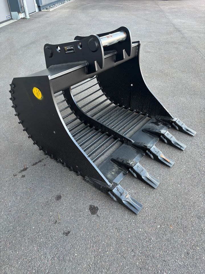 Sieblöffel K4S 100 cm MS08 Symlock 12 t mieten in Bibertal