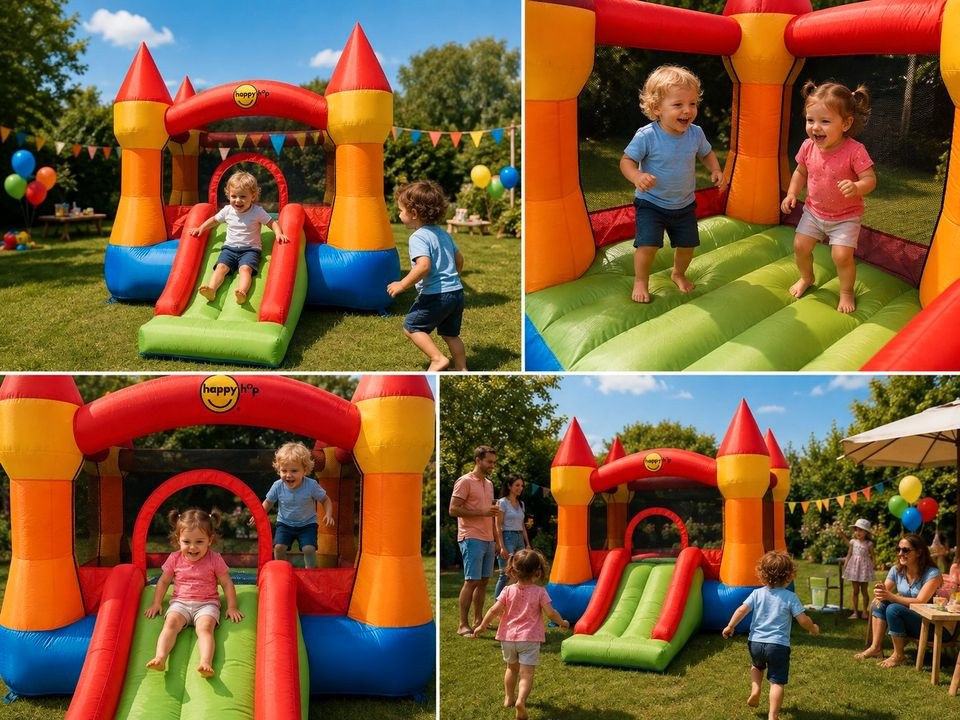 HappyHop Castle Hüpfburg mieten in Paderborn – Hüpfspaß für jede Feier