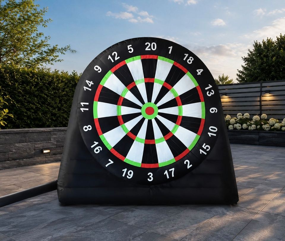 XXL Fußball Dart 3 Meter Spaß Klein mieten bei HochstiftMedia – 2