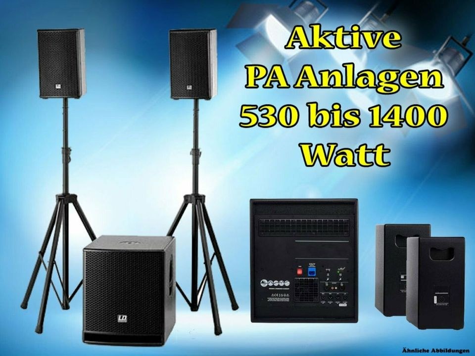 Musikanlage PA 40 200 Personen mieten bei HochstiftMedia – Party-Sound