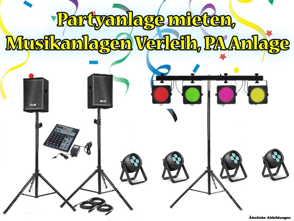 Musikanlage PA 40 200 Personen mieten bei HochstiftMedia – Party-Sound – 2