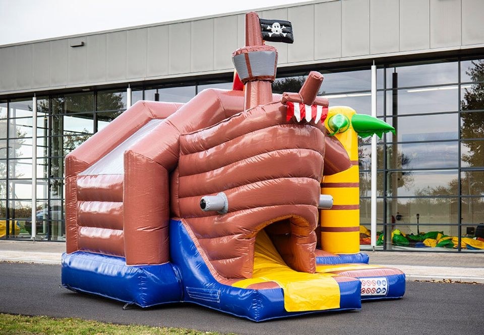 Hüpfburg Piratenschiff Pirat Kindergeburtstag mieten in Herne – 2