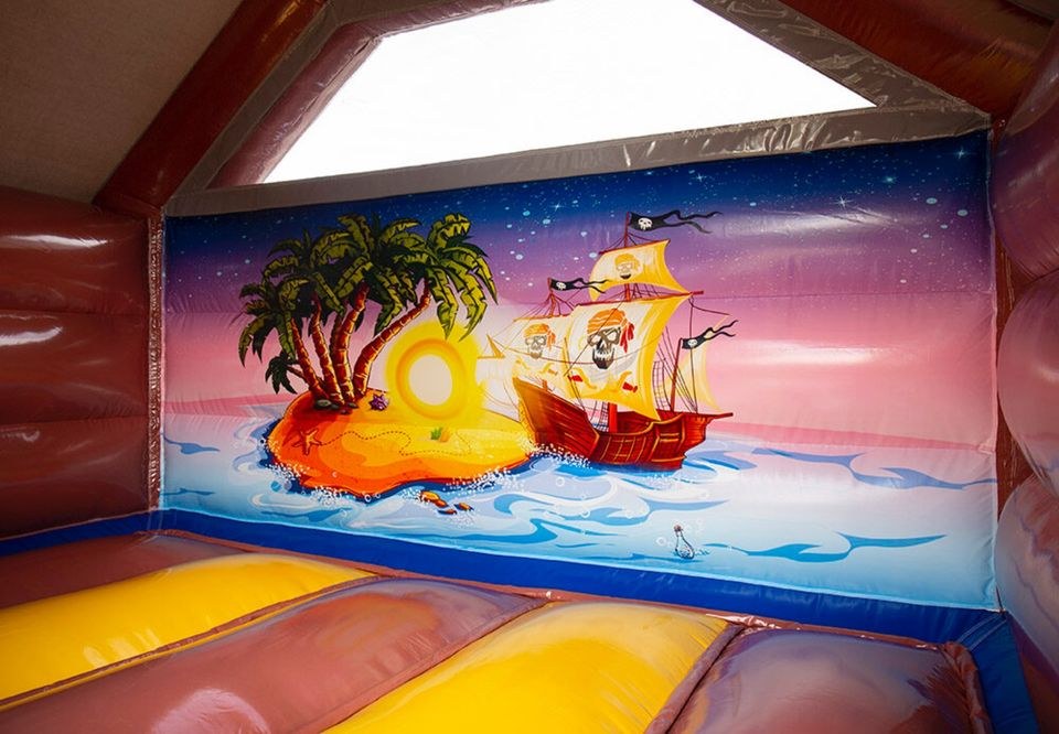 Hüpfburg Piratenschiff Pirat Kindergeburtstag mieten in Herne – 3