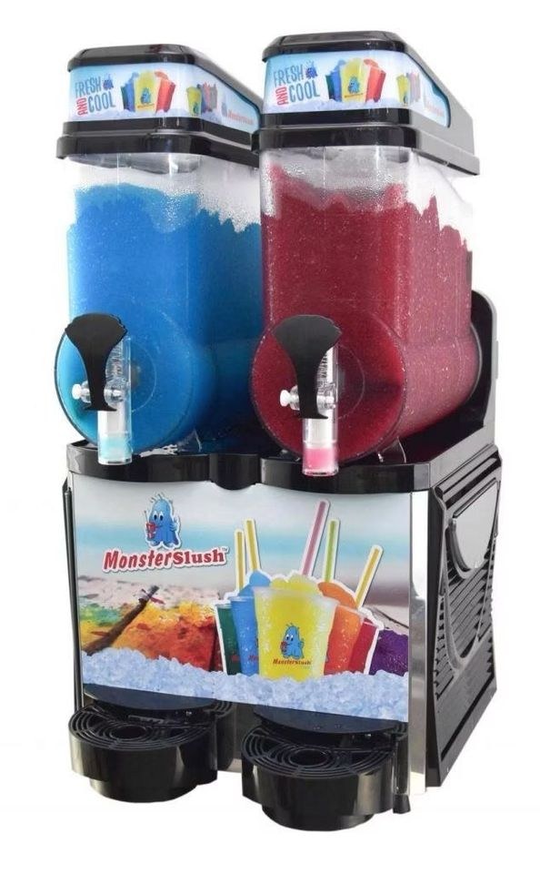 Slush Eis Ice Maschine 2 x 12 l mieten bei huepfburgen-mieten