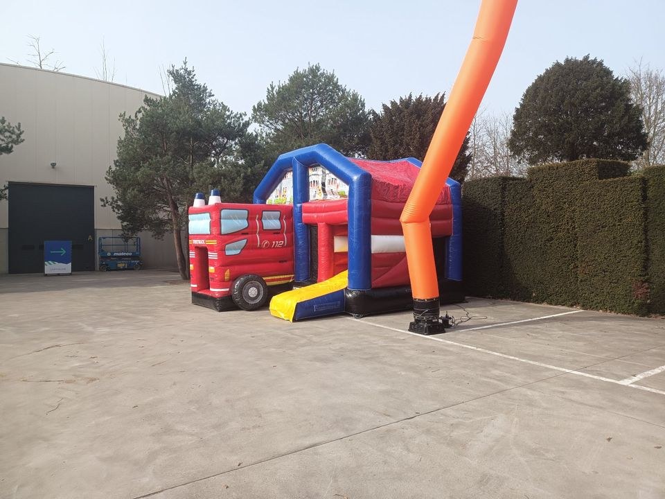 Hüpfburg Feuerwehr XL Multiplay Wochenendmiete mieten bei Thomas – 2