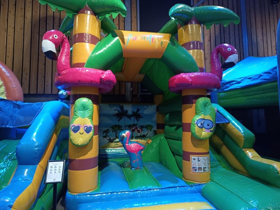 Hüpfburg Paradis Rutsche Wochenendmiete mieten bei Thomas – 3