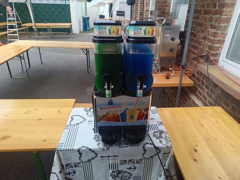 2er Slush Eis Maschine auch frozen Cochtails mieten bei Thomas