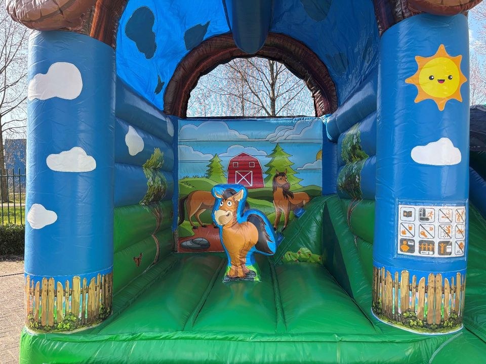 Hüpfburg Ponyhof Rutsche Pony Wochenendmiete Fr mieten bei Thomas – 4