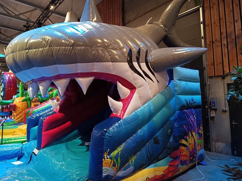 Wasserrutsche Hai Wochenendmiete mieten bei Thomas – Spaß für Kinder – 2