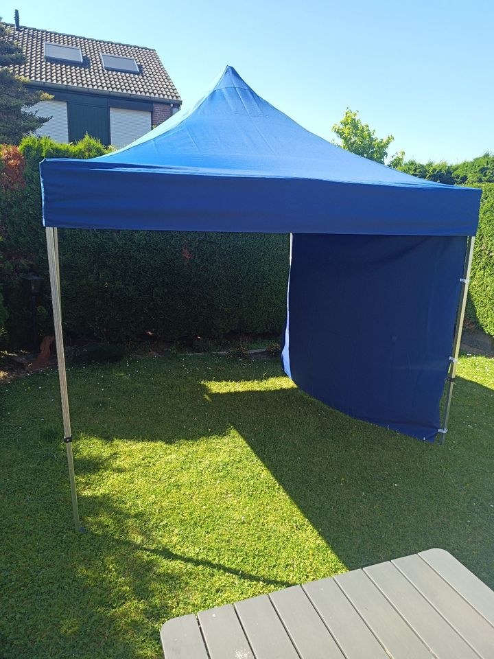 Pavillon 3x3 6 x Wasserballast 4 Seiten mieten bei Thomas – 3