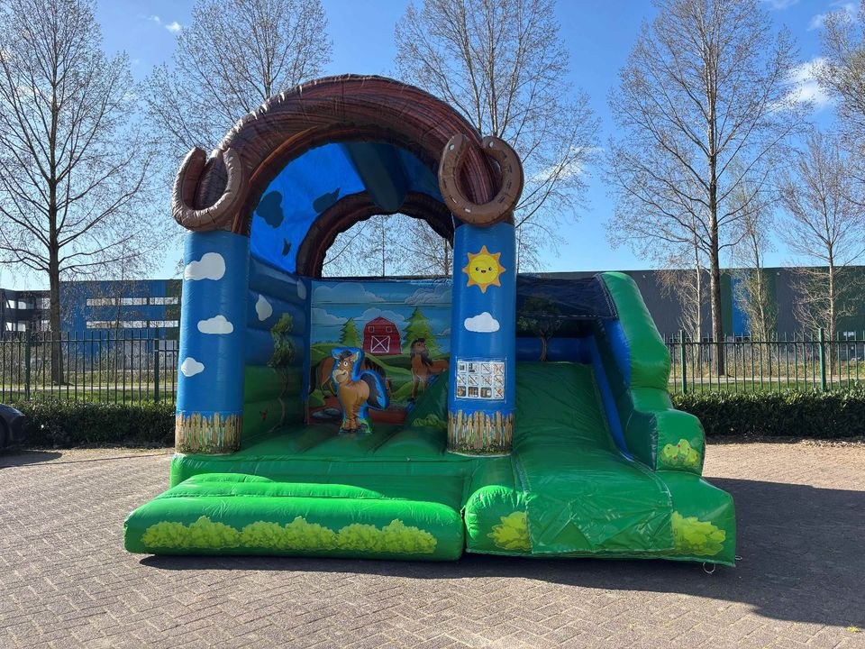 Hüpfburg Ponyhof Rutsche Pony Wochenendmiete Fr mieten bei Thomas