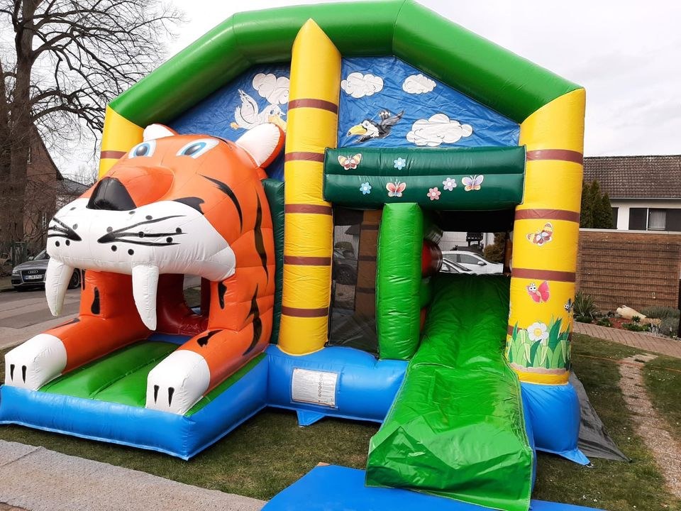 Hüpfburg Tiger XL Selbstabholerpreis mieten bei Thomas – 2