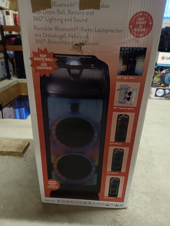 Musikbox Bluetooth Lautsprecher Wochenendmiete mieten bei Thomas