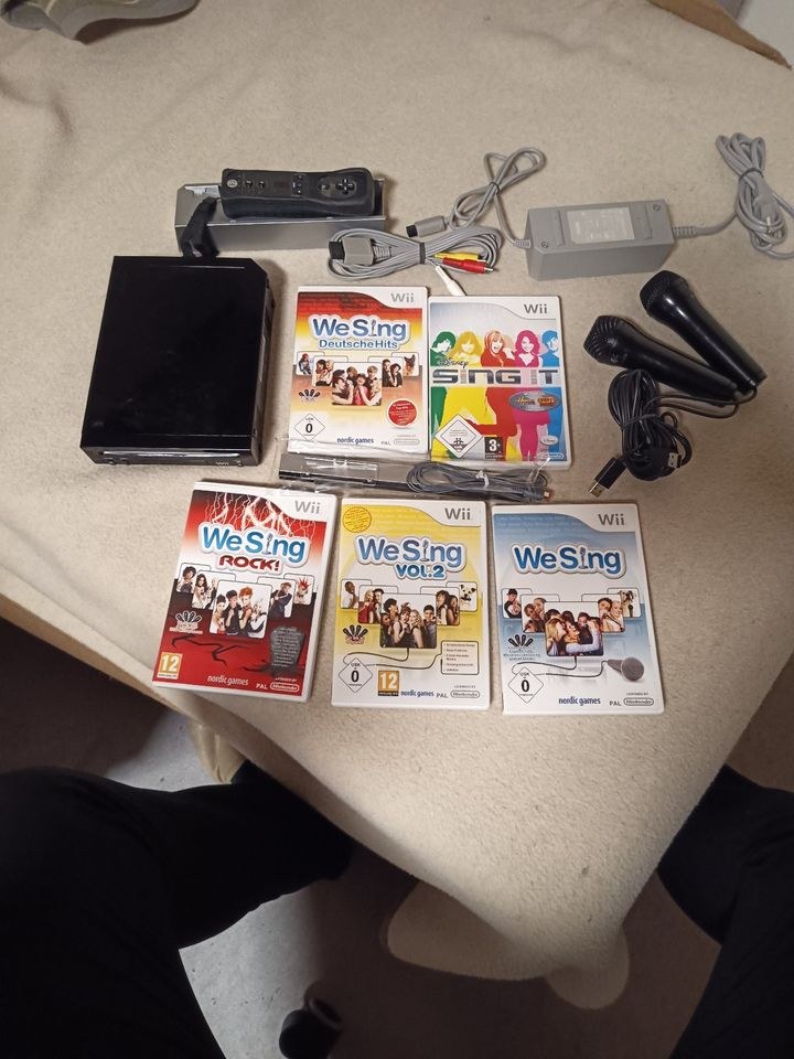 Karaoke Set Nintento Wii Wochenendmiete mieten bei Thomas