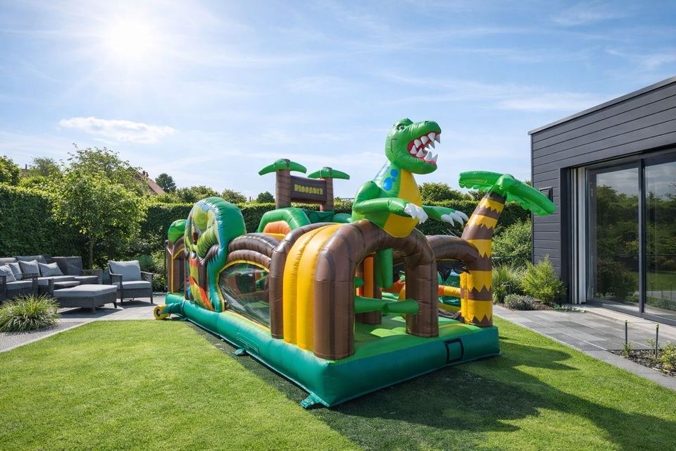 Hüpfburg Dino XL mieten in Lohne (Oldenburg) – Hüpfspaß für jede Feier