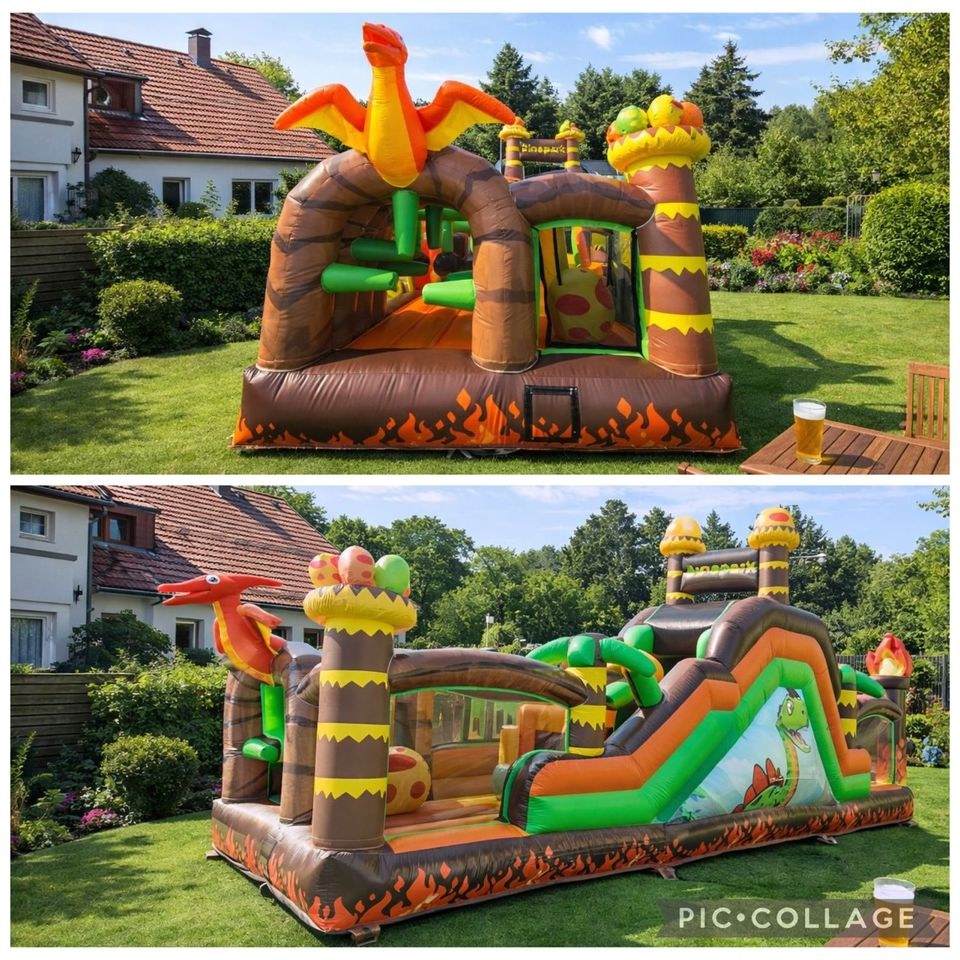 Hüpfburg Dino Flugsaurier XL mieten in Lohne (Oldenburg) – 4
