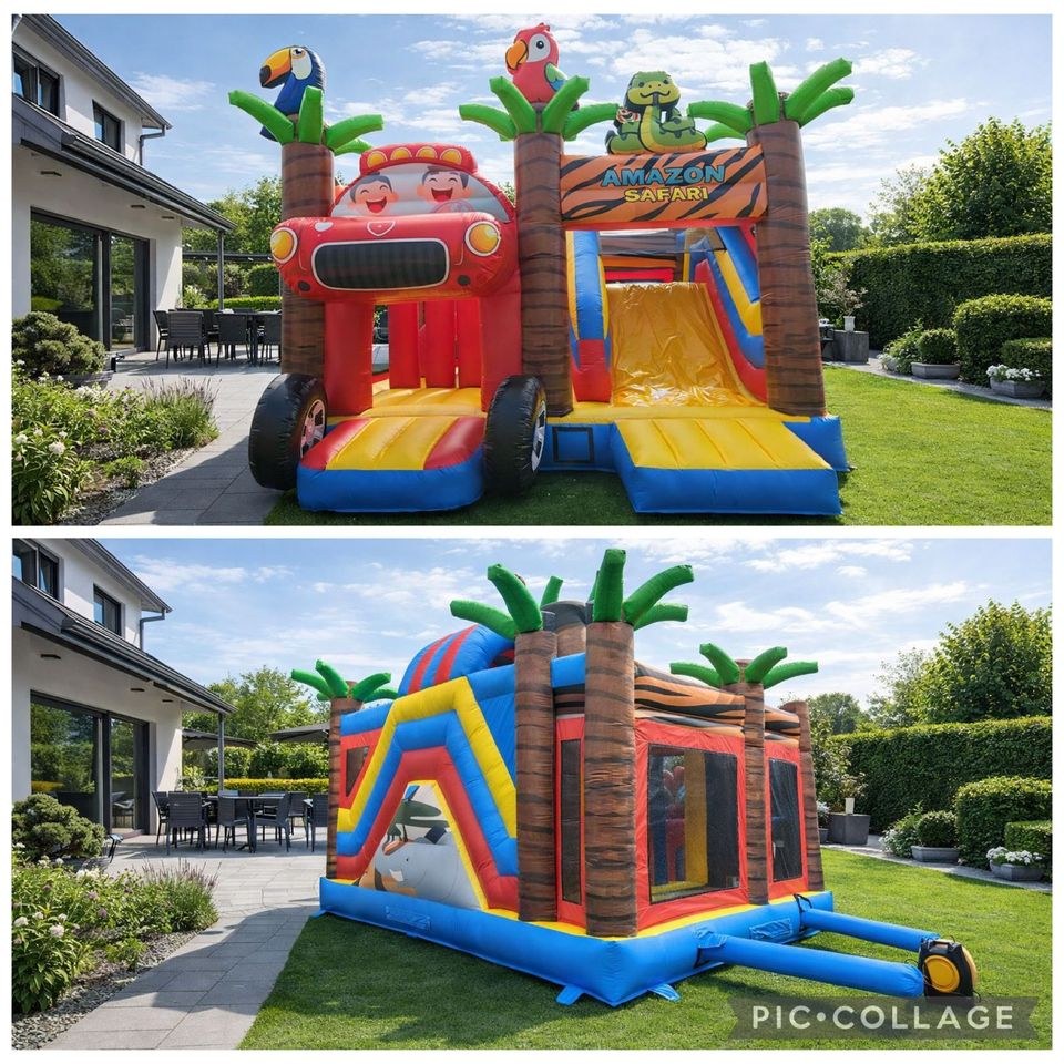 Hüpfburg Amazon Safari Monstertruck mieten in Lohne (Oldenburg) – 4