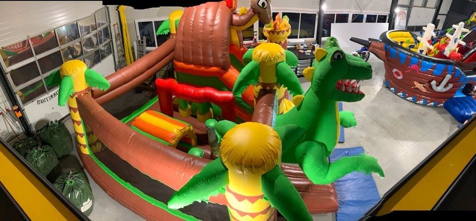 Hüpfburg Dino mieten in Lohne (Oldenburg) – Hüpfspaß für jede Feier – 4