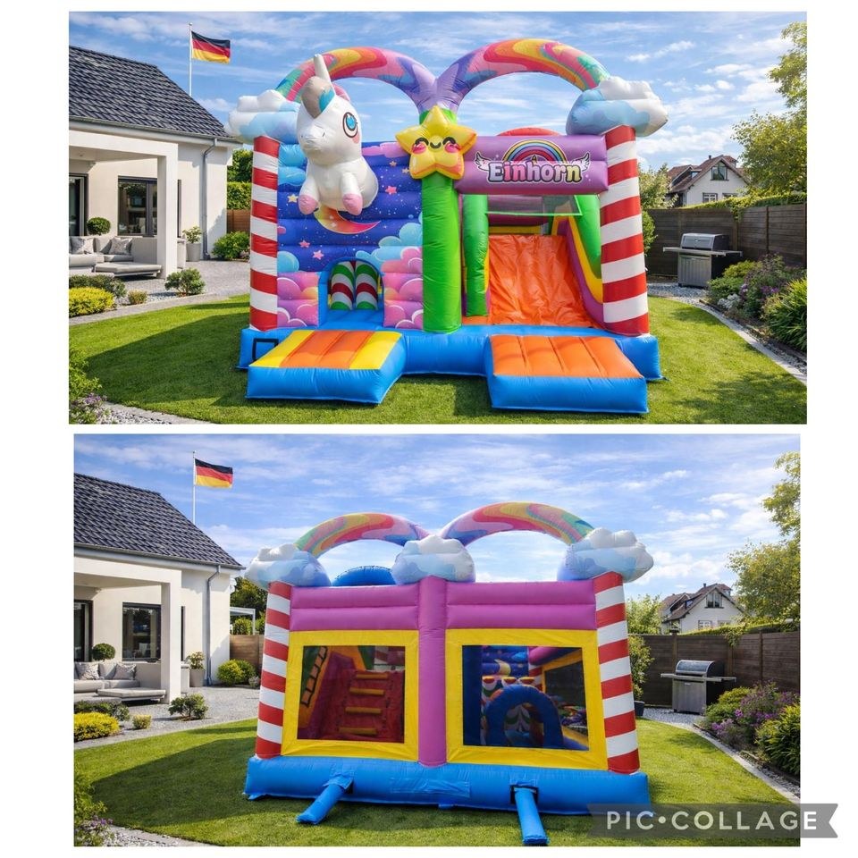 Hüpfburg Einhorn mieten in Lohne (Oldenburg) – Hüpfspaß für jede Feier – 3