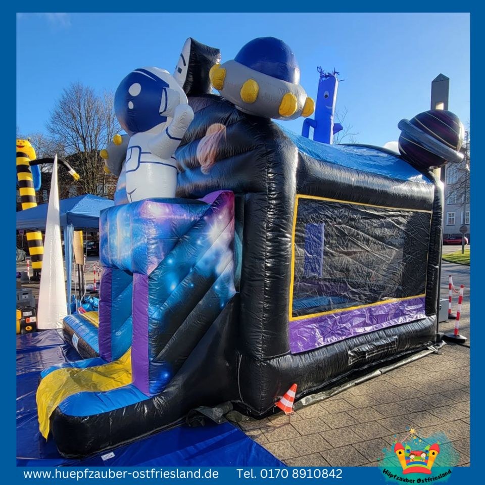 Hüpfburg Astronaut mieten in Aurich – Hüpfspaß für jede Feier – 3