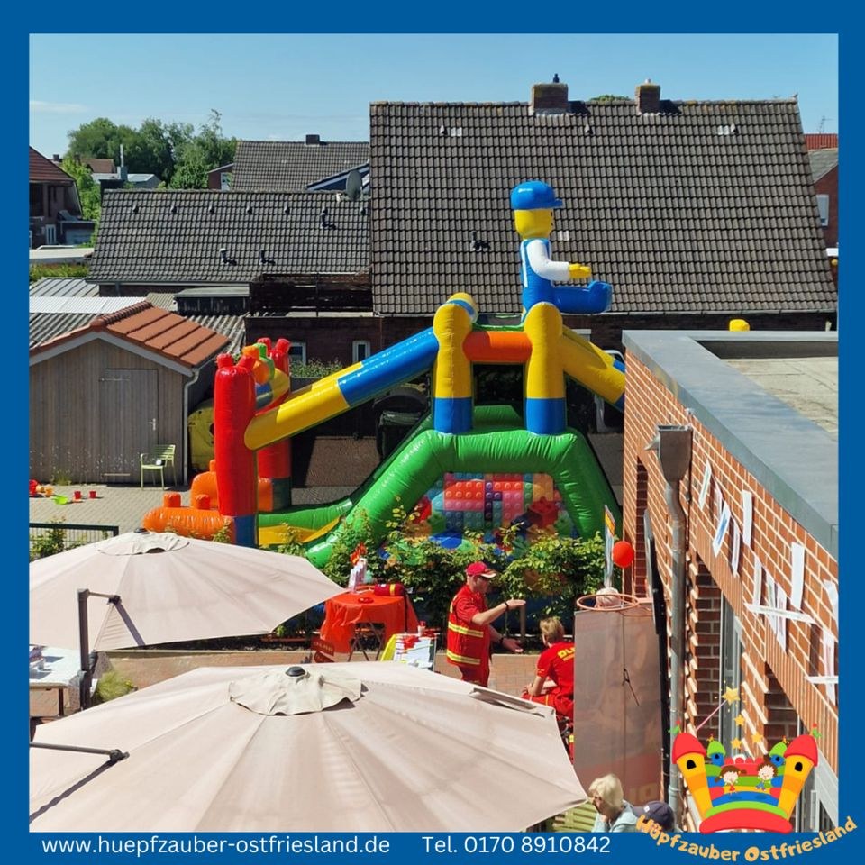 Hindernisbahn Bausteine mieten in Aurich – Spiel & Spaß – 3
