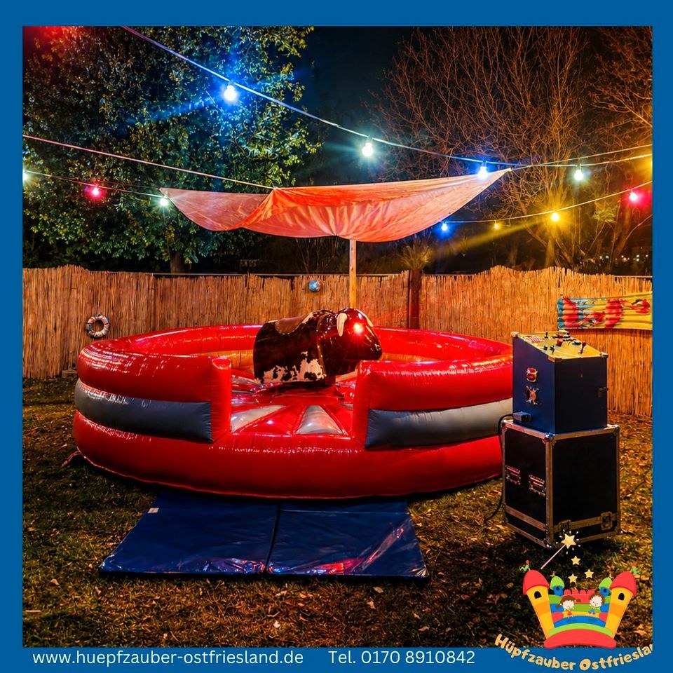 Rodeo Bulle mieten in Aurich – für Kinderfest & Feier