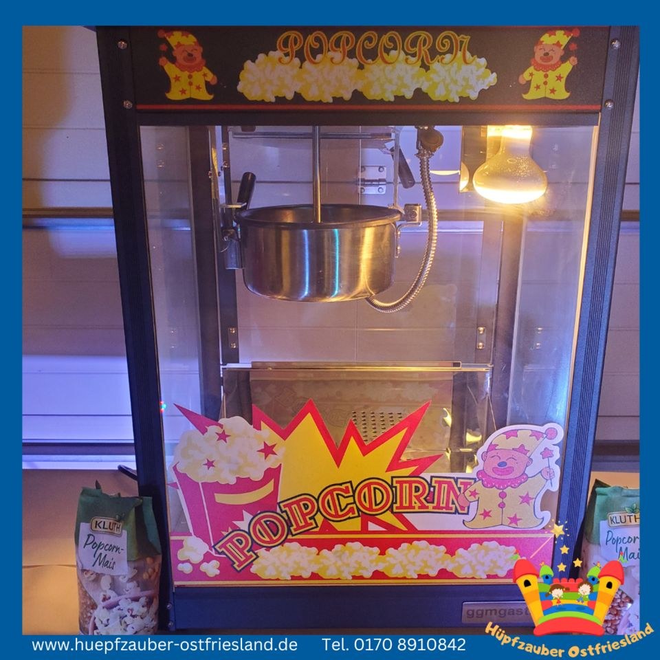 Popcornmaschine mieten in Aurich – Kino-Popcorn selbst gemacht