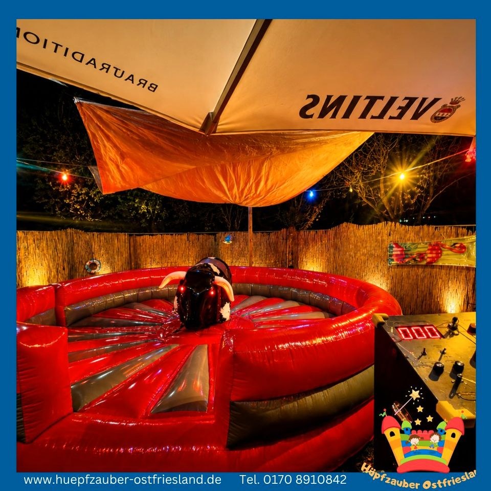 Rodeo Bulle mieten in Aurich – für Kinderfest & Feier – 4