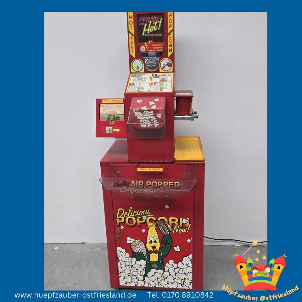 Retro Popcornautomat mieten in Aurich – Kino-Popcorn selbst gemacht – 2